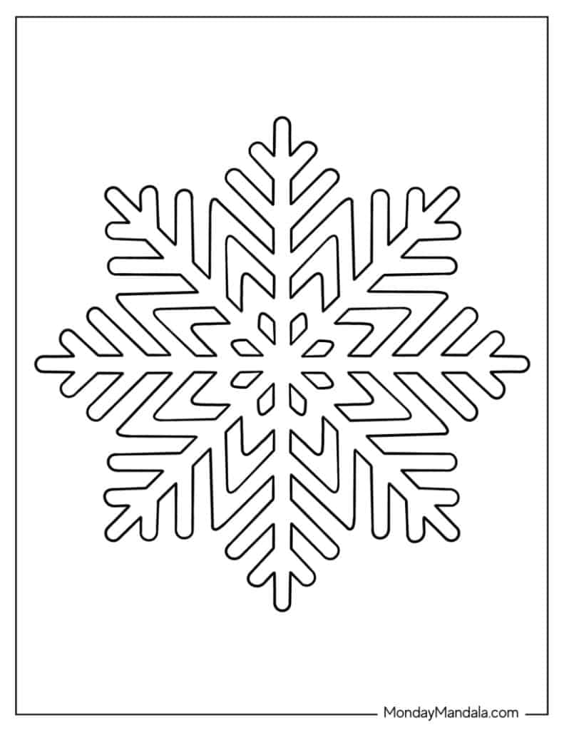 Winter coloring pages free pdf printables