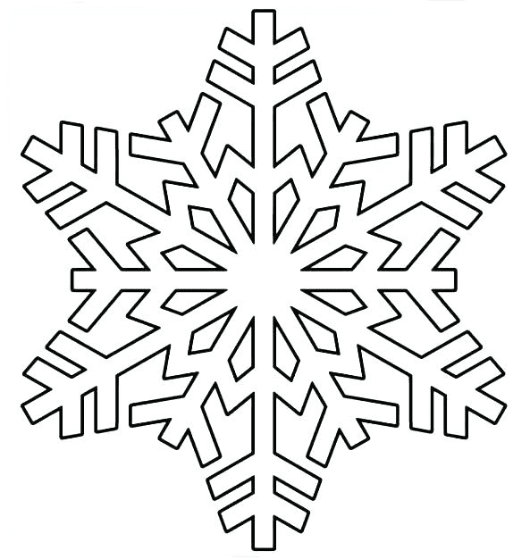 Snowflake coloring pages printable for free download