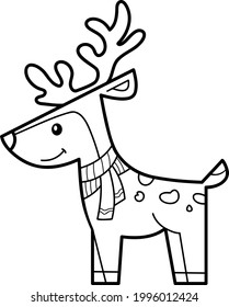 Reindeer coloring book images stock photos d objects vectors