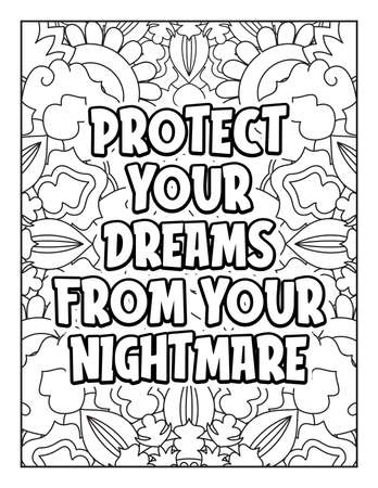 Motivational quotes coloring page inspirational quotes coloring page affirmative quotes coloring page positive quotes coloring page good vibes swear word coloring page motivational typographyãç æ fy ãããããããã