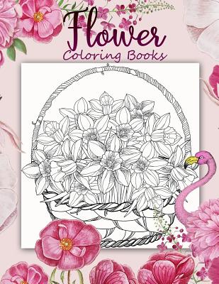Flower coloring book page an adult coloring book with fun easy and relaxing coloring pages beautiful pictures from the garden of nat paperback penguin bookshop