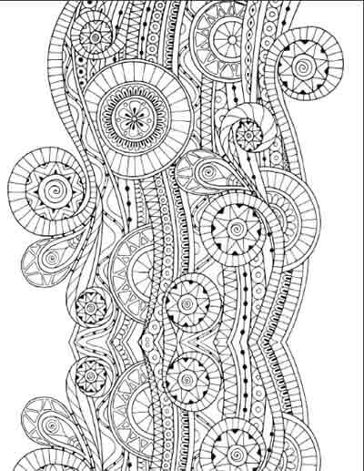 Art meditation free coloring pages for adults â