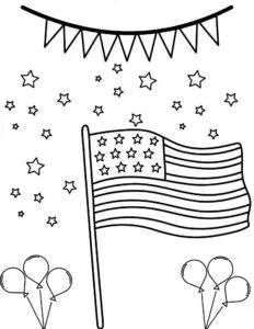 Fourth of july coloring pages free printables