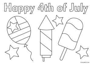 Free printable th of july coloring pages for kids