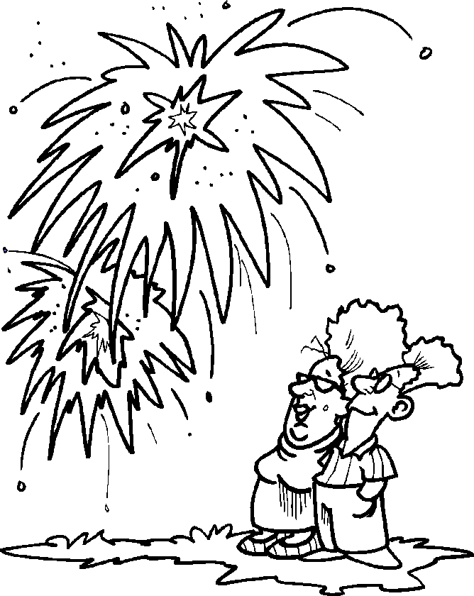 Th of july coloring pages