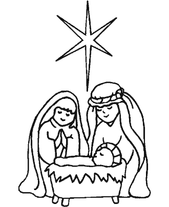 Christmas coloring pages