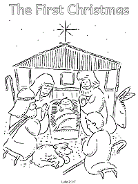 Christmas coloring pages