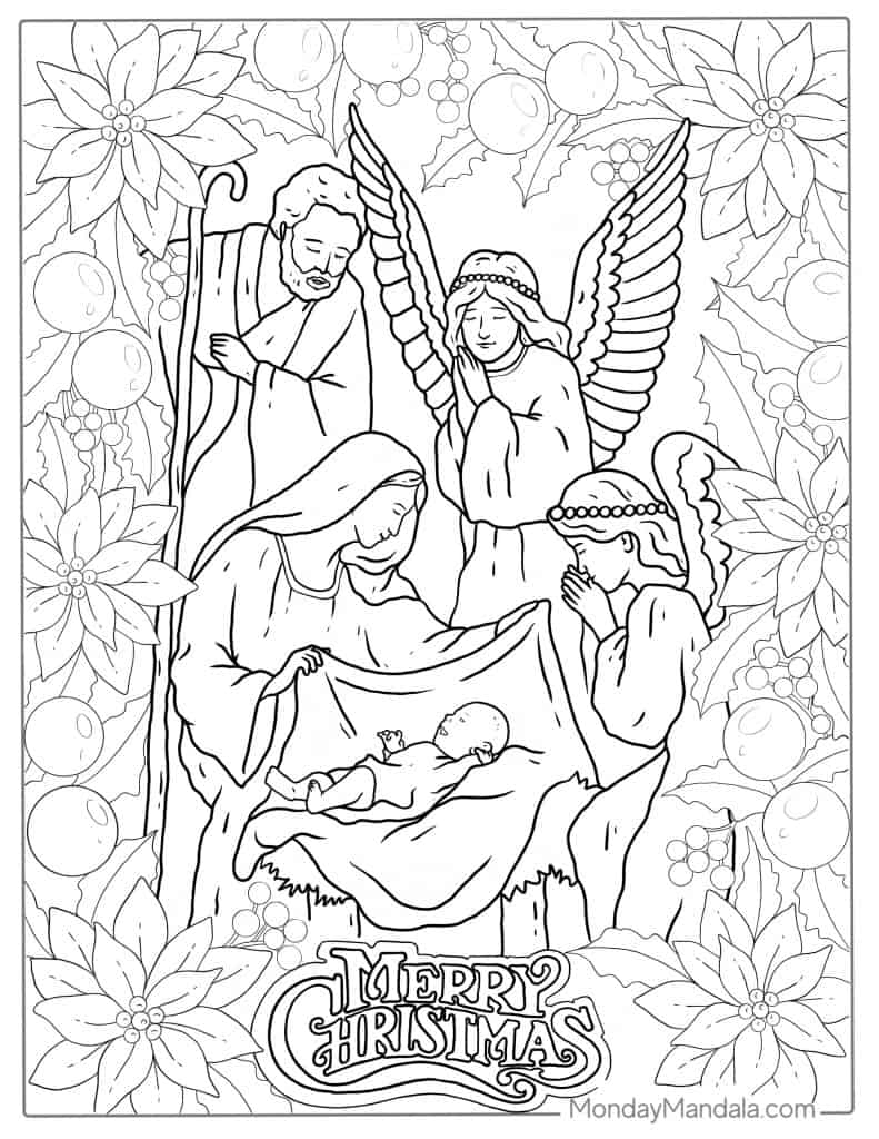 Jesus coloring pages free pdf printables