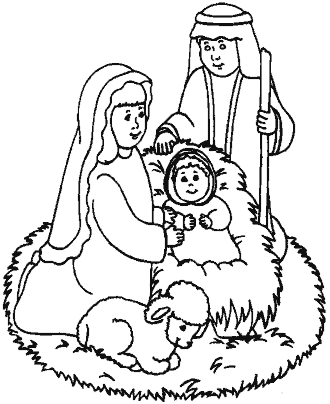 Christmas coloring pages