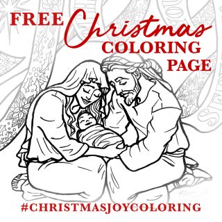 Free christmas coloring page christmasjoycoloring â rebecca j greenwood