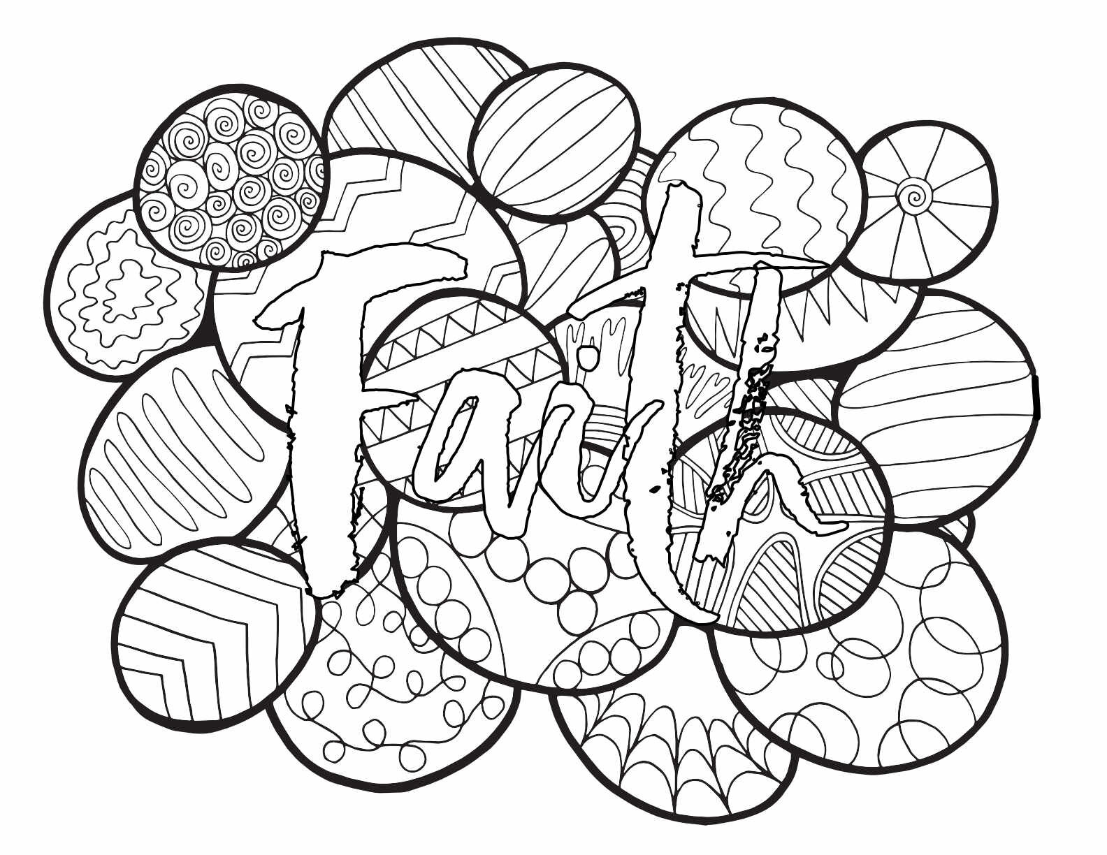 Free faith coloring pages â stevie doodles