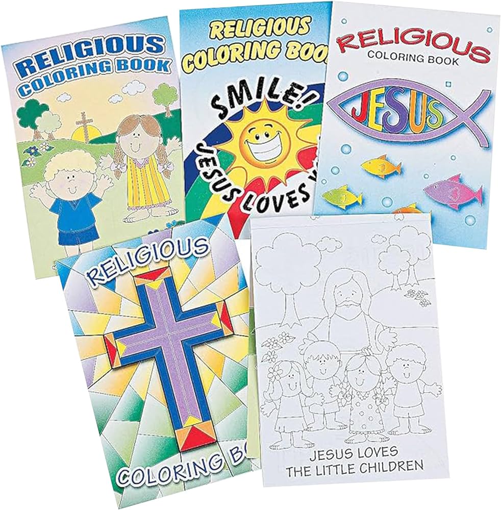 Fun express bible coloring book for kids