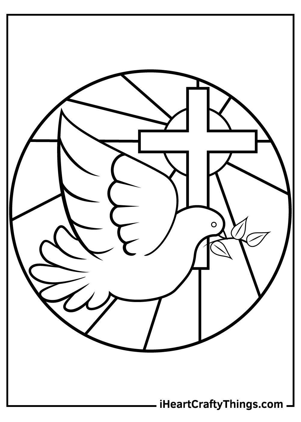 Religious easter coloring pages free printables