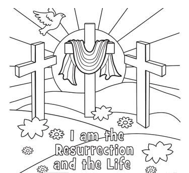 Free easter coloring pages for kids