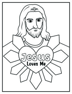 Free religious easter coloring pages printables