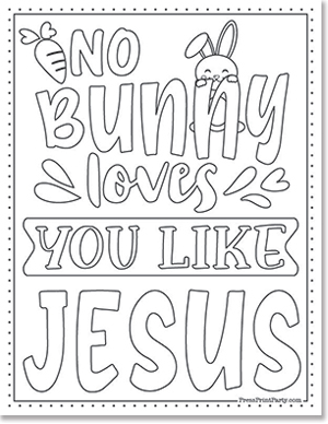 Free religious coloring pages for easter holy week