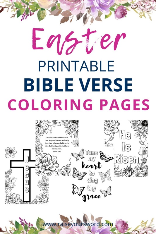 Free christian easter coloring pages