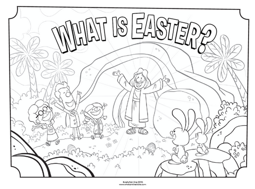 Best easter coloring pages