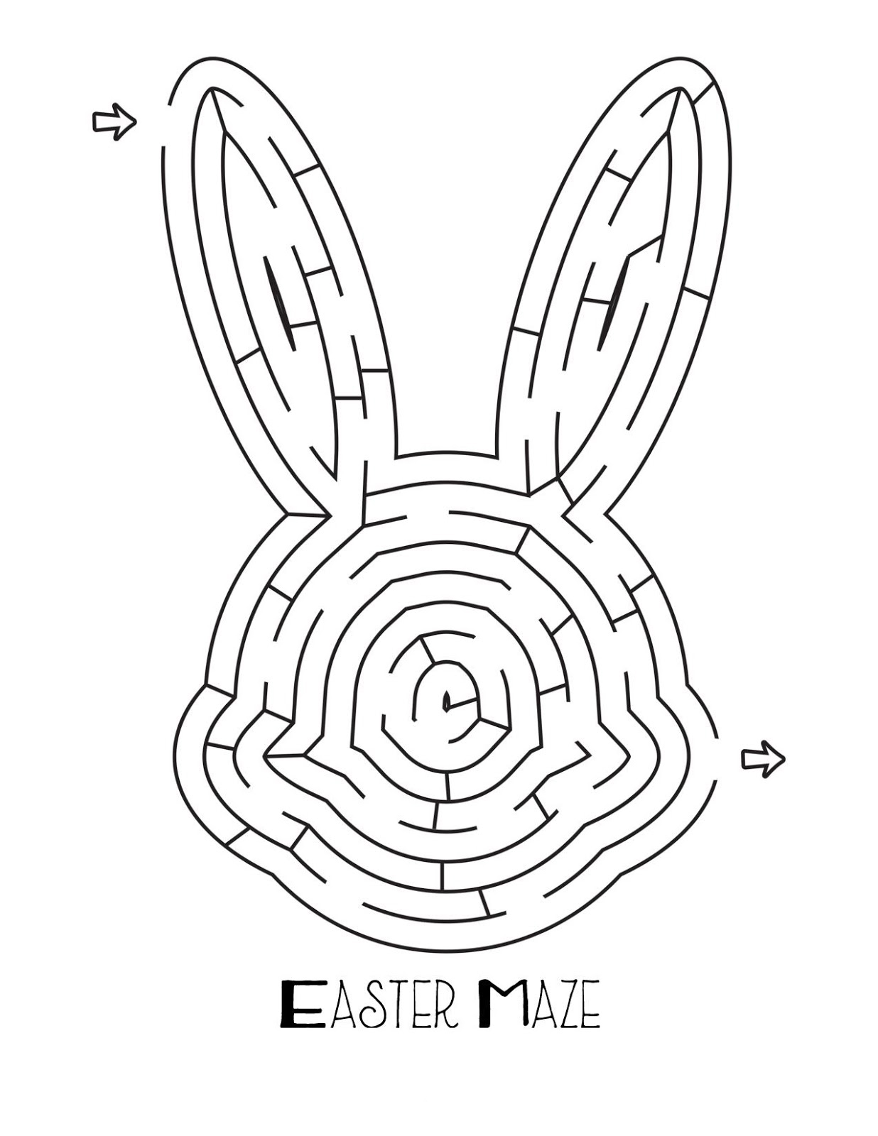 Easter mazes