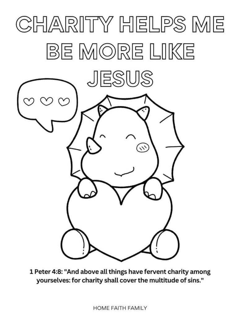 Free christian valentines day coloring pages for kids