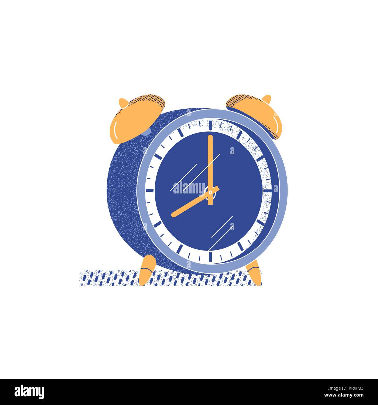 Reloj alarma dibujo imãgen vectorial de stock