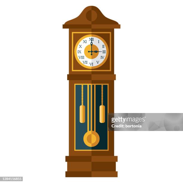 Ilustracion de reloj de pie