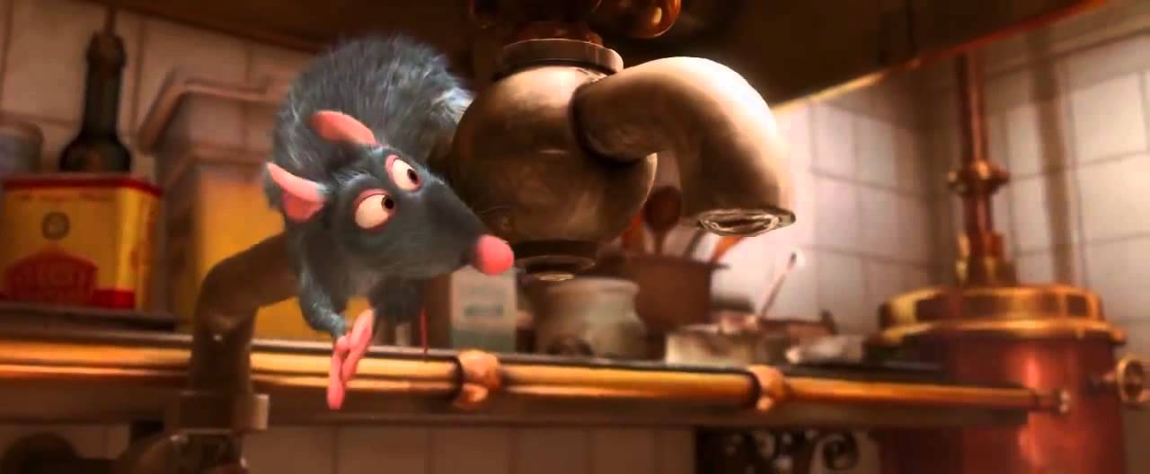 Ratatouille making soup scene