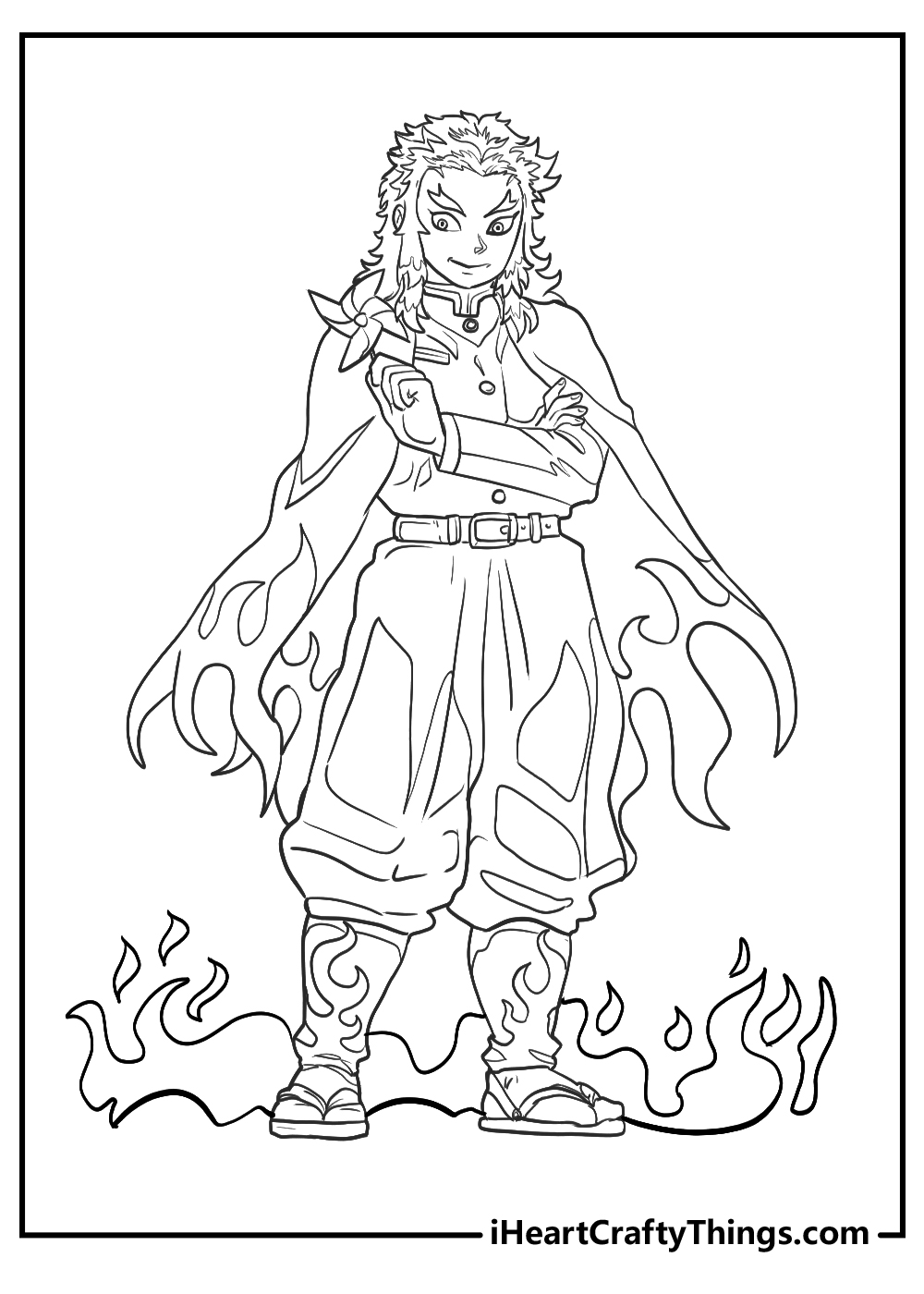 Printable demon slayer coloring pages updated