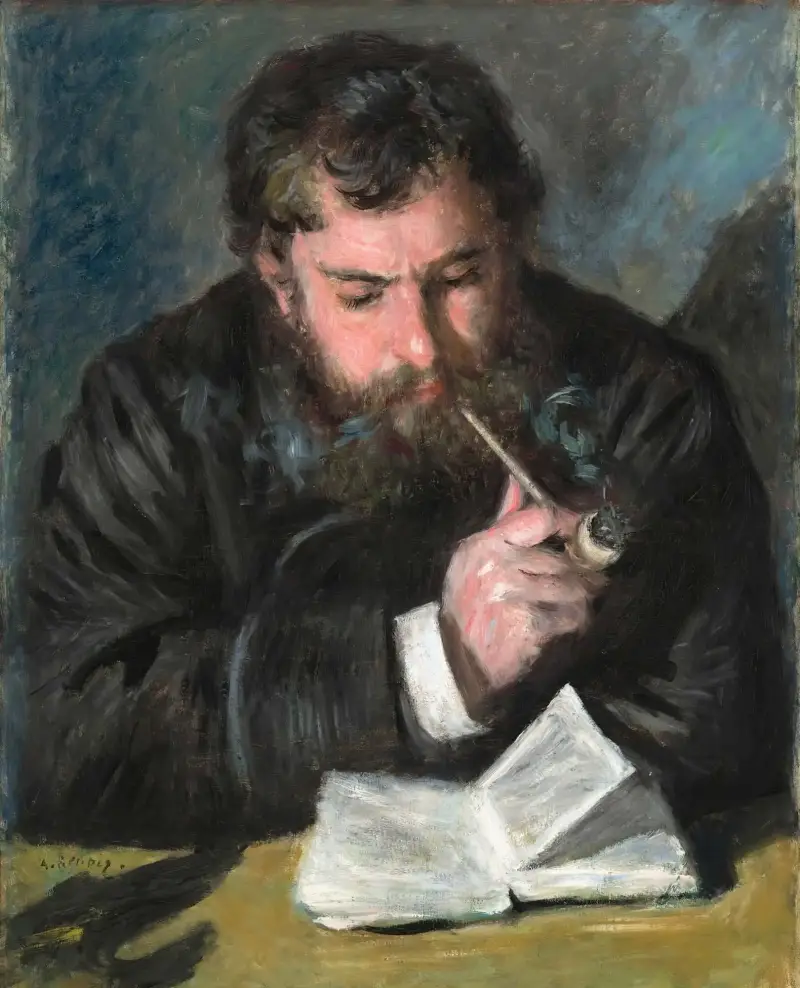 Auguste renoir claude monet picture color codes