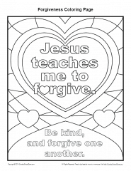 Jesus teaches me to forgive