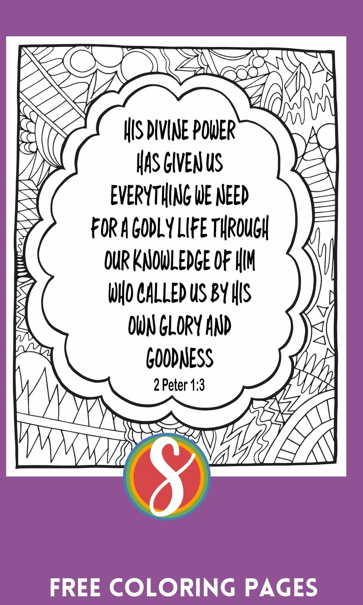 Free peter coloring pages â stevie doodles