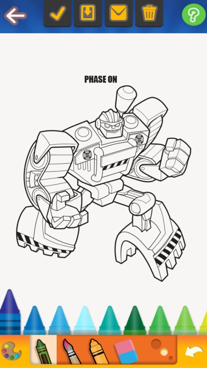 Painting lulu transformers rescue bots coloring app by flycatcher inc