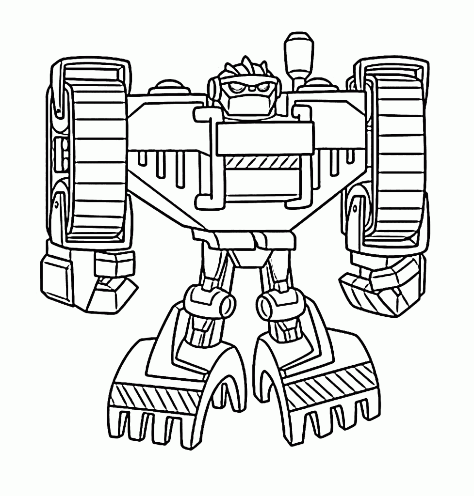 Rescue bots coloring pages