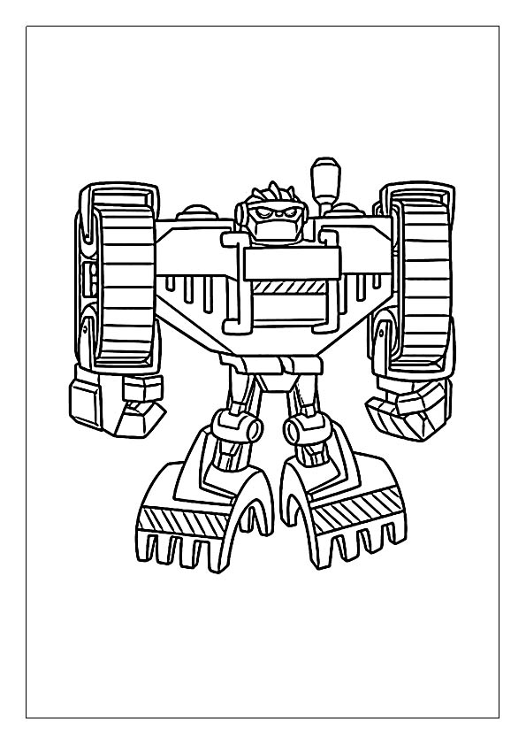 Transformers rescue bots coloring pages free printable coloring sheets for kids