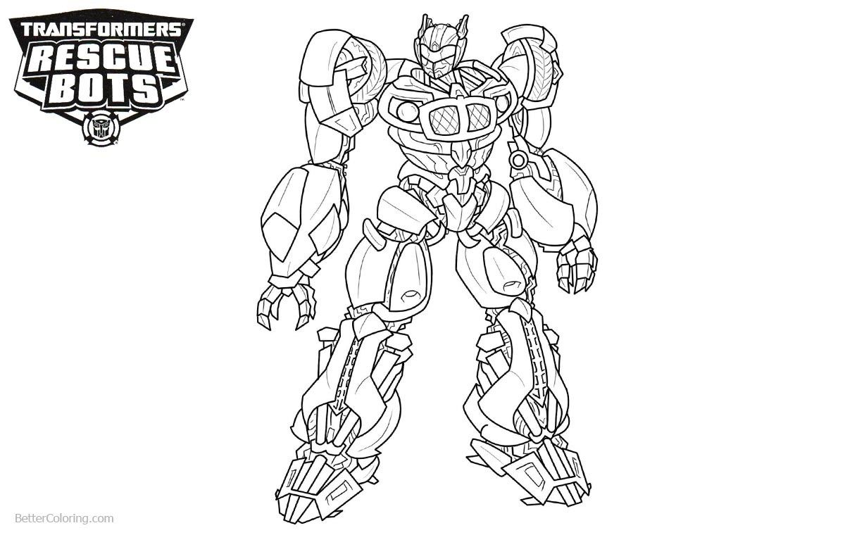 Brilliant image of rescue bots coloring pages