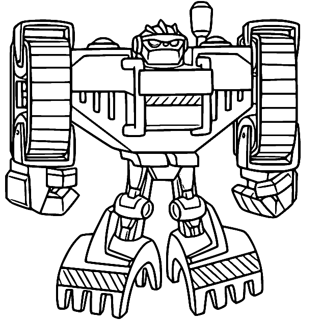 Rescue bots coloring pages printable for free download