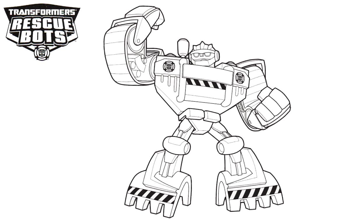 Rescue bots coloring pages