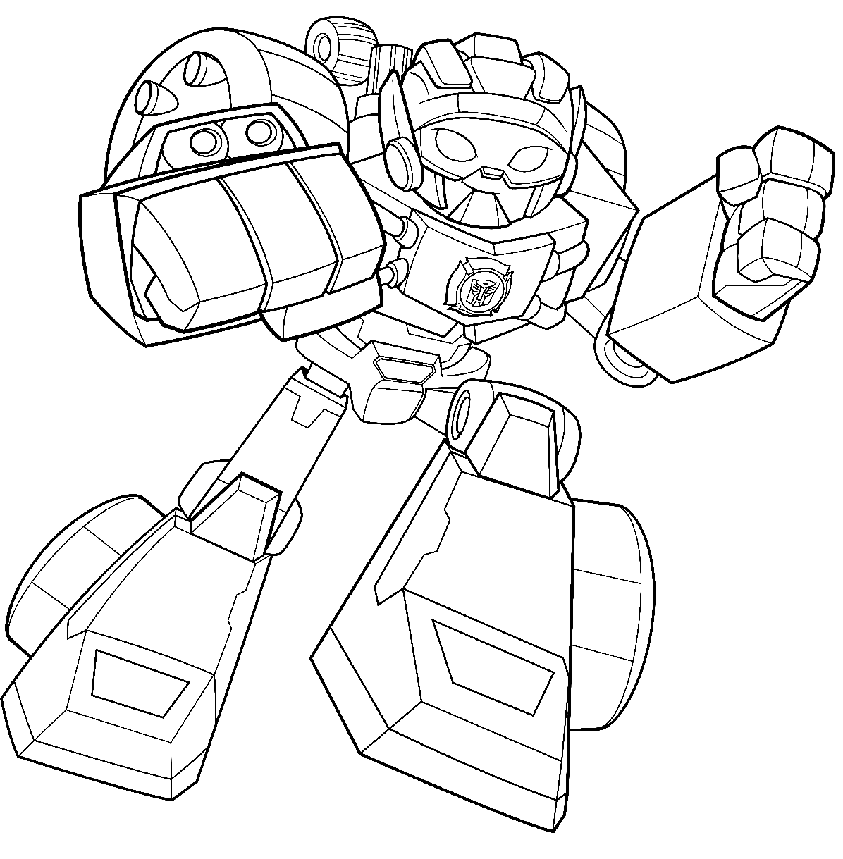 Rescue bots coloring pages printable for free download