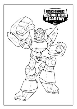 Printable transformers rescue bots coloring pages perfect for kids of all ages