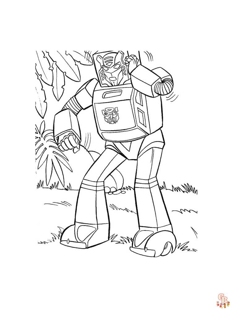 Rescue bots coloring pages free printable and easy to color