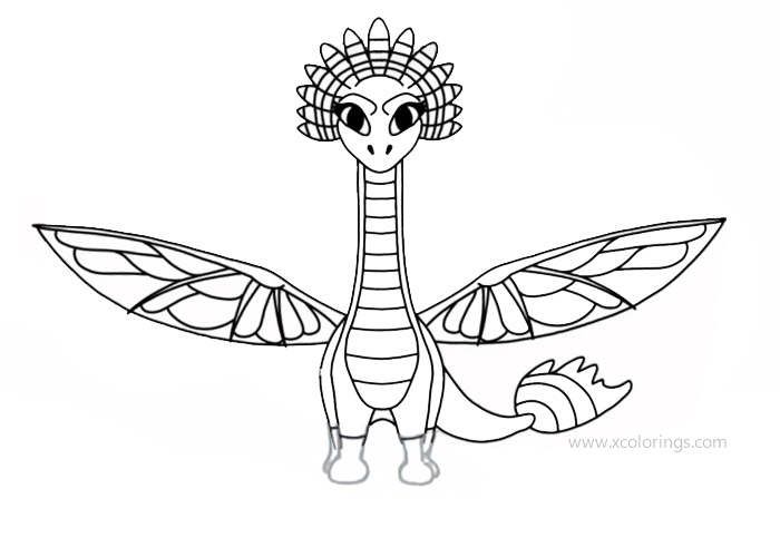 Dragons rescue riders coloring pages melodia