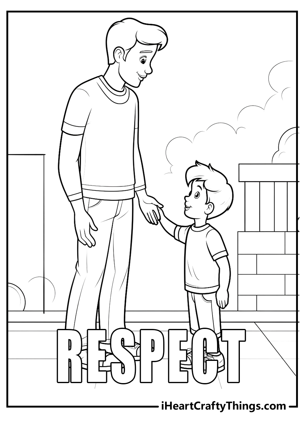 Printable kindness coloring pages updated