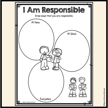 Responsibility activities character education responsibility distance learning