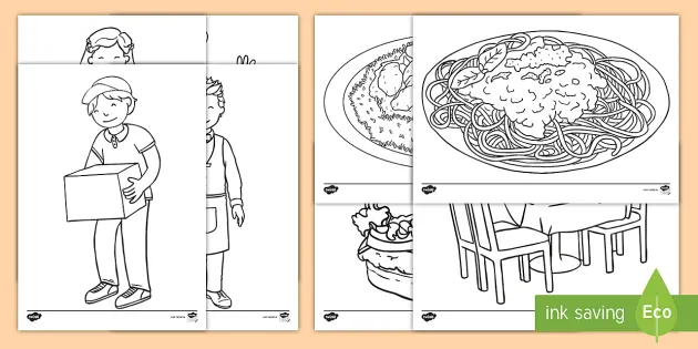 Colouring pages