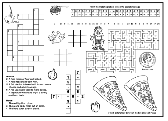 Childrens menus kids coloring menus for restaurants