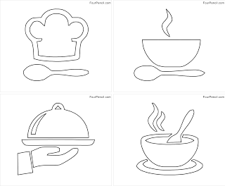Free printable restaurant coloring pages for kids â