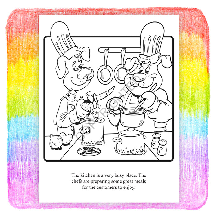 Restaurant giveaway kids coloring activity books in bulk â zoco products
