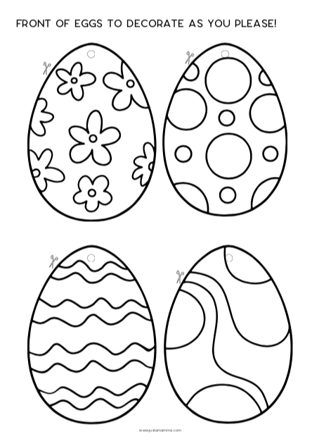 Free resurrection eggs printable local easter finds