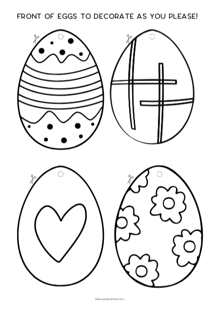 Free resurrection eggs printable local easter finds