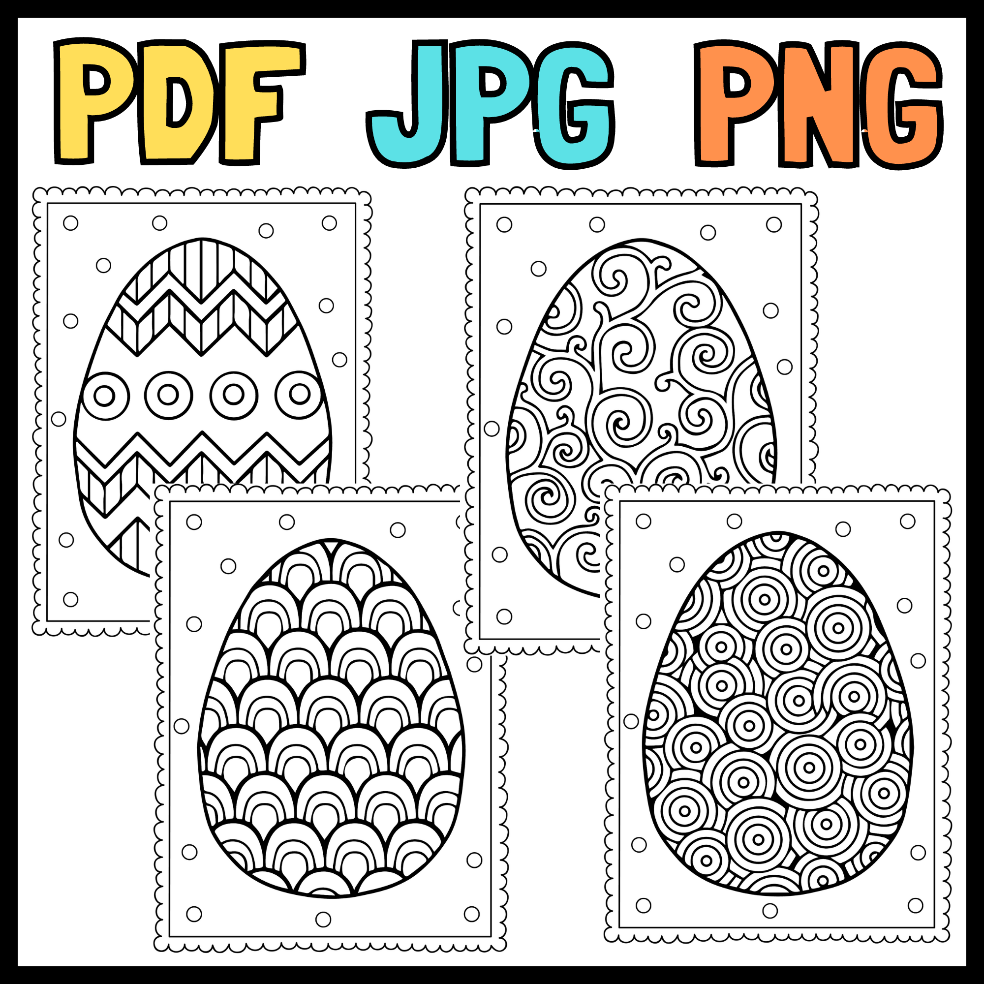 Easter egg coloring pages easter coloring pages easter coloring sheets made by teachers